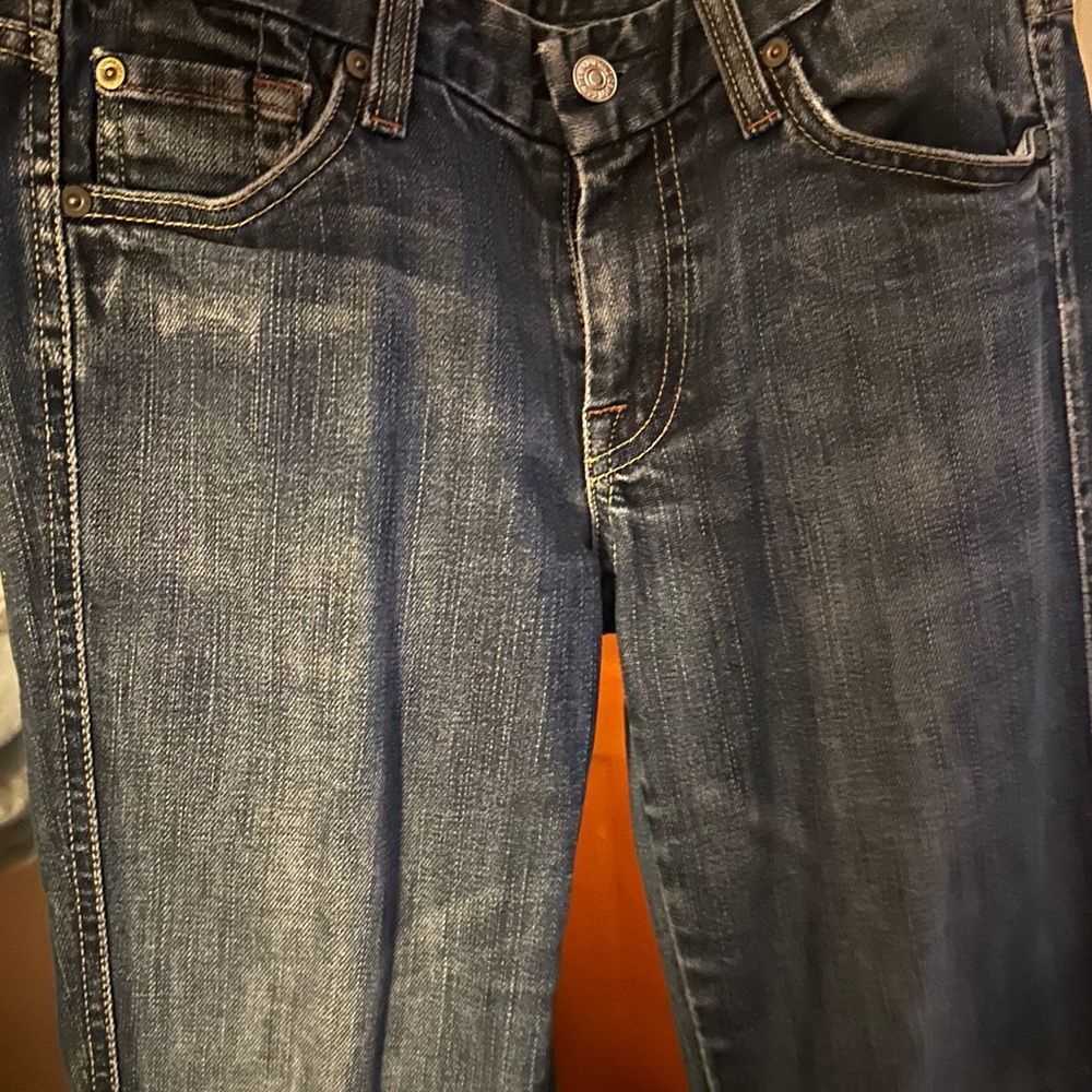 7 For All Mankind Dark Blue Jeans